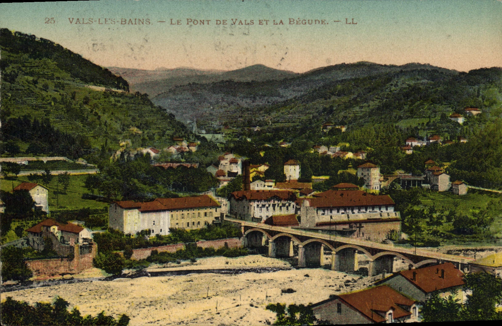 Vals-les-Bains — Le Pont de Vals et la Bégude — LL