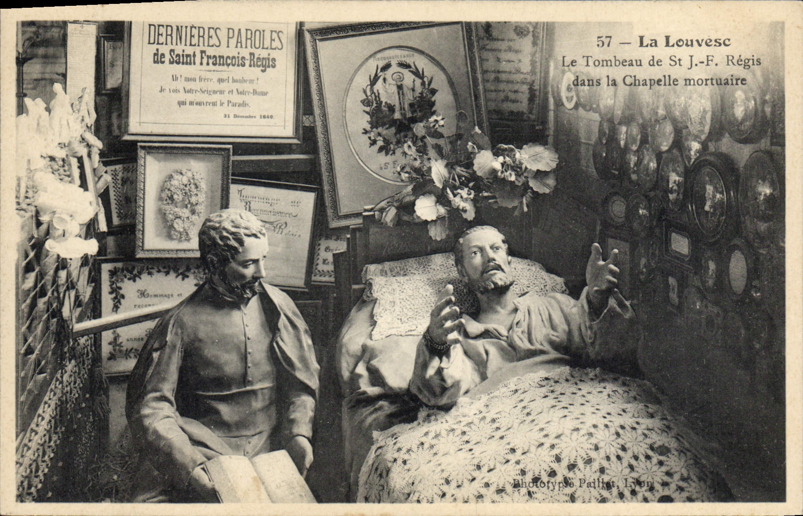 CPA La Louvesc Le Tombeau de St J F Regis dans la Chapelle mortuaire 