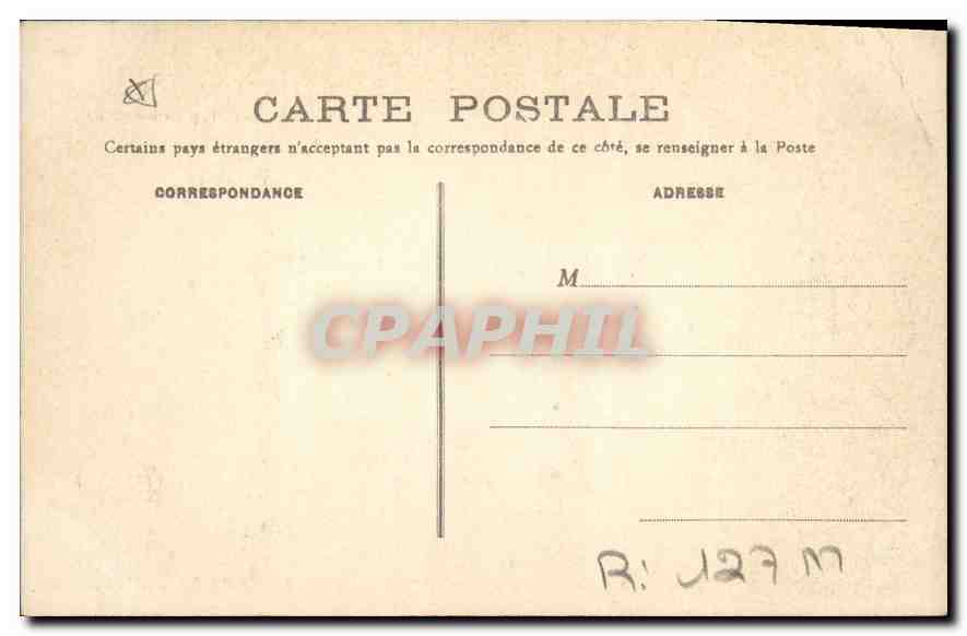 CPA La Louvesc Le Tombeau de St J F Regis dans la Chapelle mortuaire  — Rückseite