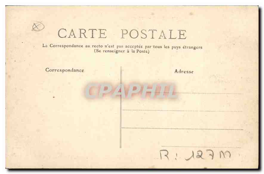 CPA La Louvesc Interieur de la Basilique Cote de l'Entree  — Rückseite