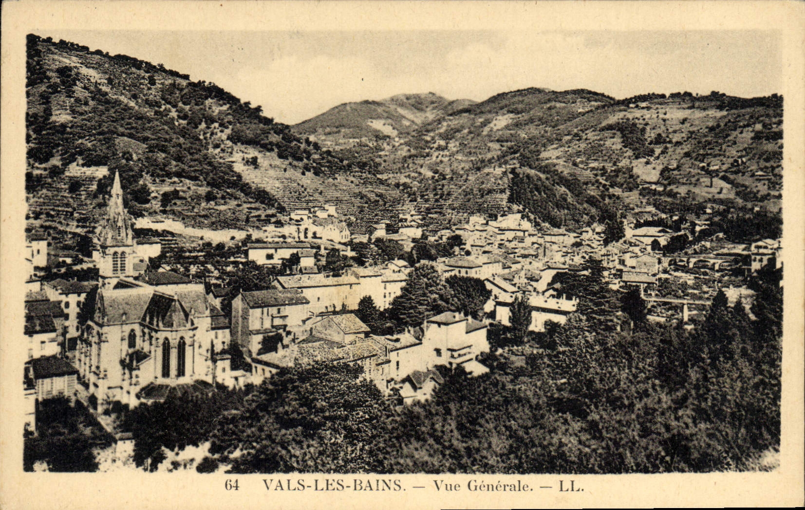 Vals-les-Bains — Vue Générale — LL.