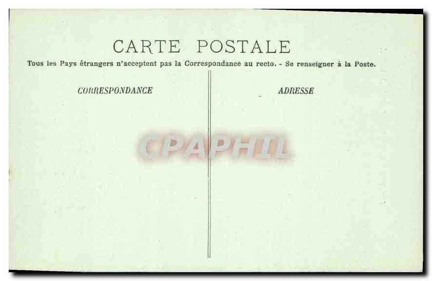 CPA Tarascon Le Chateau du Roi Rene  — Rückseite