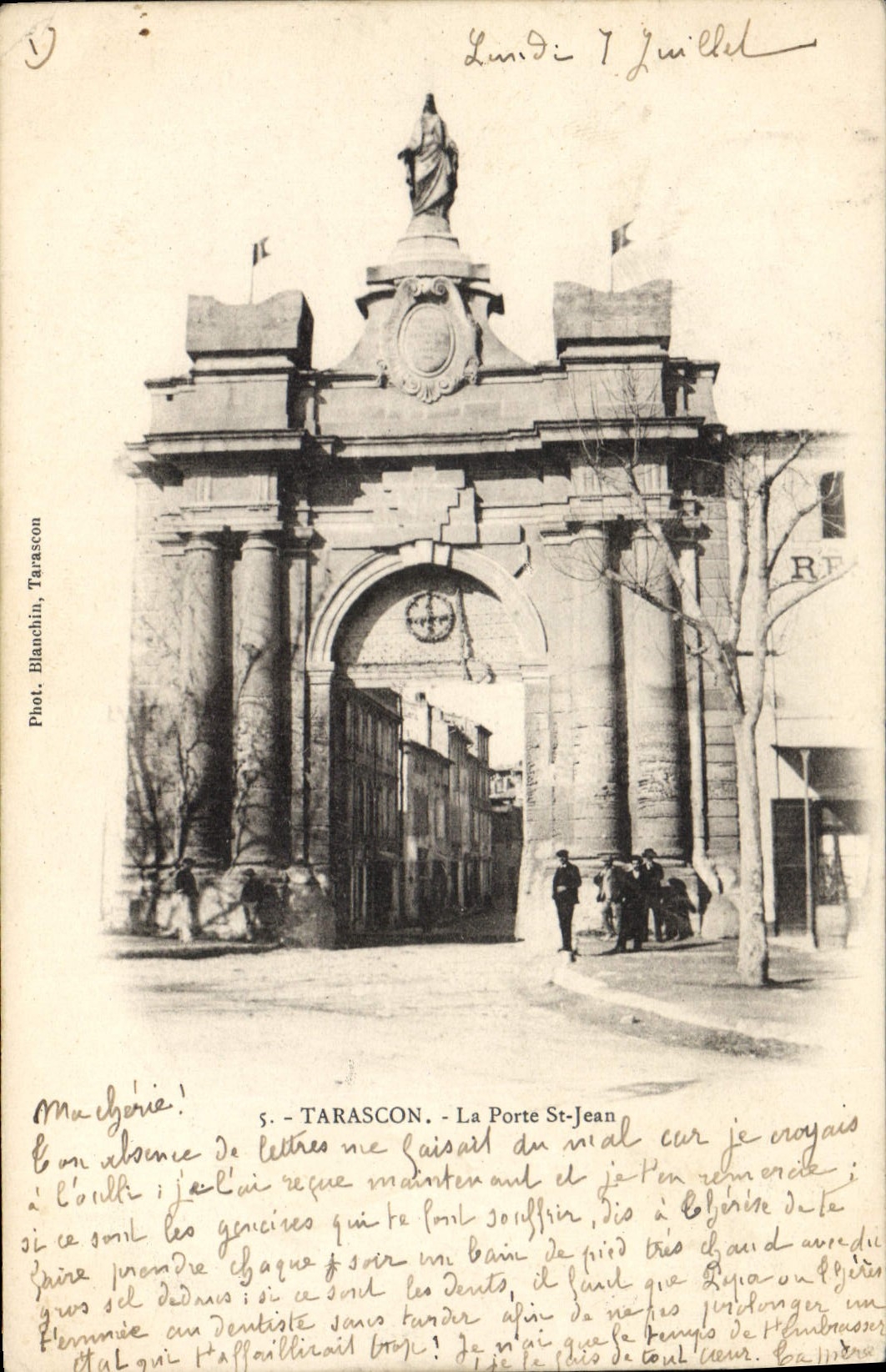 CPA Tarascon La Porte St Jean 