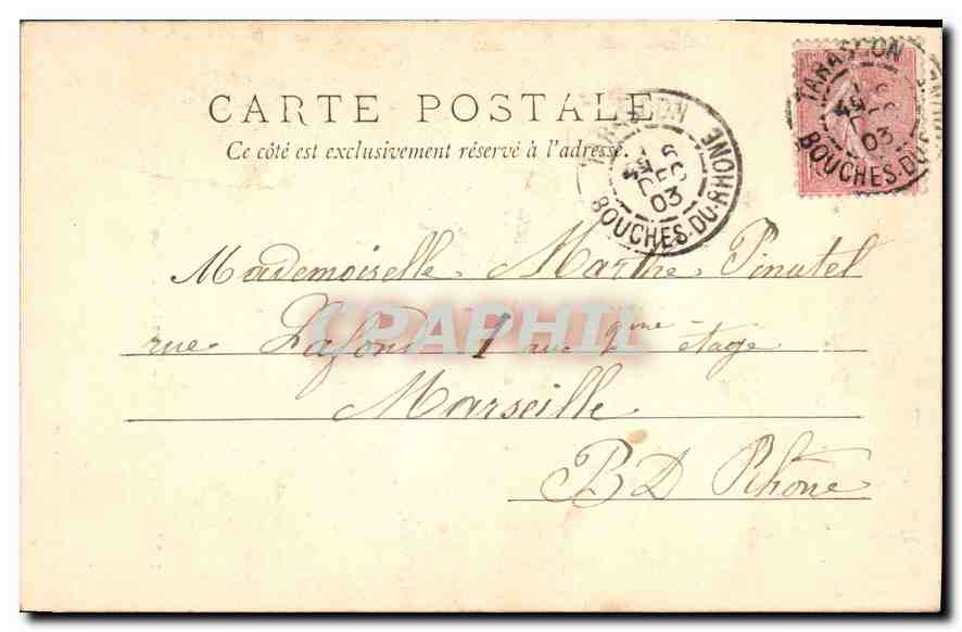 Tarascon - Portail de l'Église Ste-Marthe — Éditions J. Brun & Cie, Carpentras, n° 398 bis — Reverso