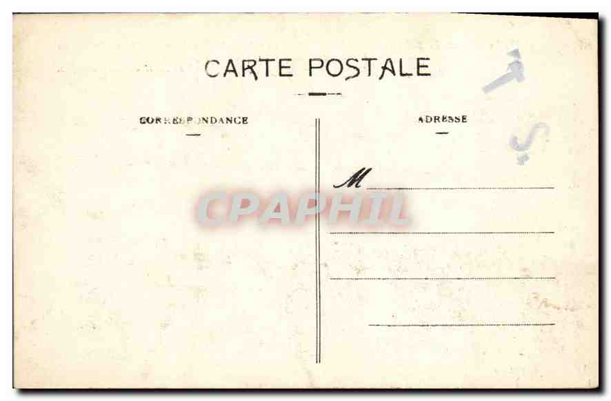 CPA Le Chateau du Roi Rene a Tarascon  — Rückseite