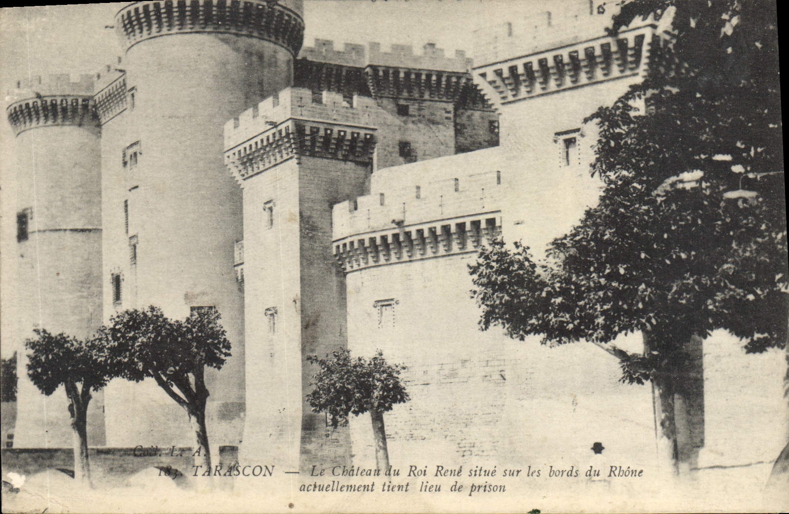Château du Roi René — Tarascon — Éditeur L. A. Coût, n°183