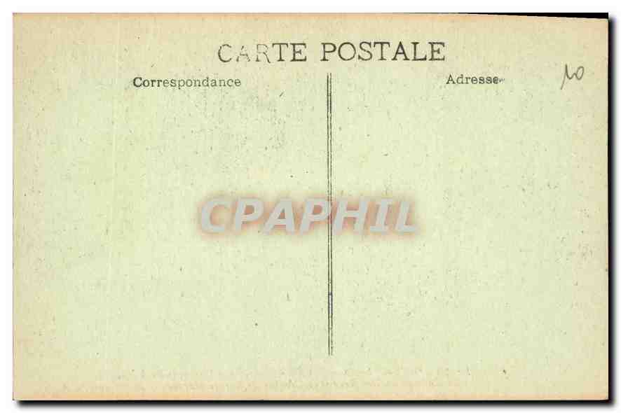 Le Pont Suspendu sur le Rhône à Tarascon — Le Château du Roi René et le Crocher de Sainte-Marine — coll. L.A. — Verso