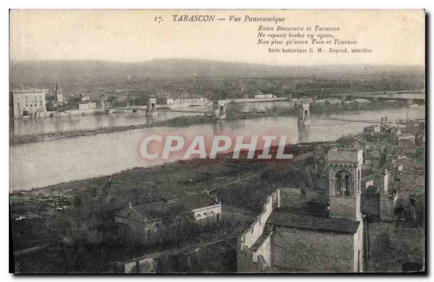 Tarascon — Vue Panoramique — Série historique C. M.