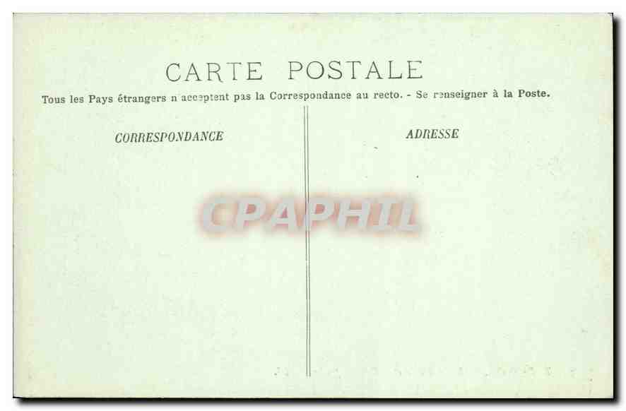 CPA Tarascon Vue generale et le Pont suspendu  — Verso
