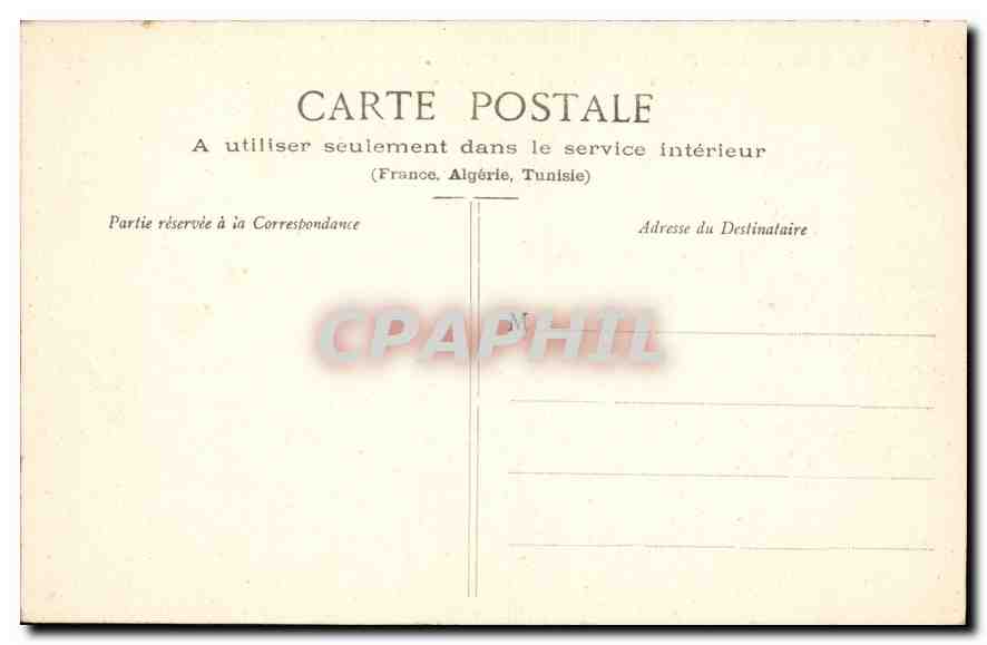 Tarascon — Château dit du Roi René (côté de la ville) — Éditeur : Photo Baudin, Tarascon — Verso