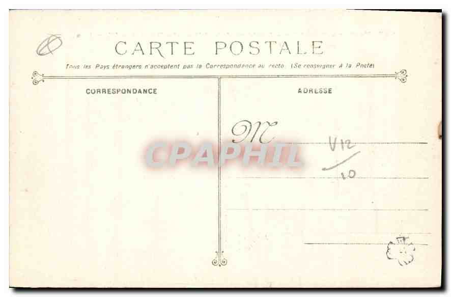 Toulon - Mourillon - Boulevard du Littoral - Rade des Vignettes — Phototypie Marius Bar — n°287 — Rückseite