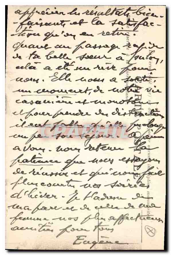 CPA Cote de Azur Toulon La Place de la Liberte  — Verso