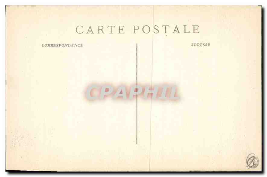 CPA La Sainte Baume Allee des Belladones  — Rückseite