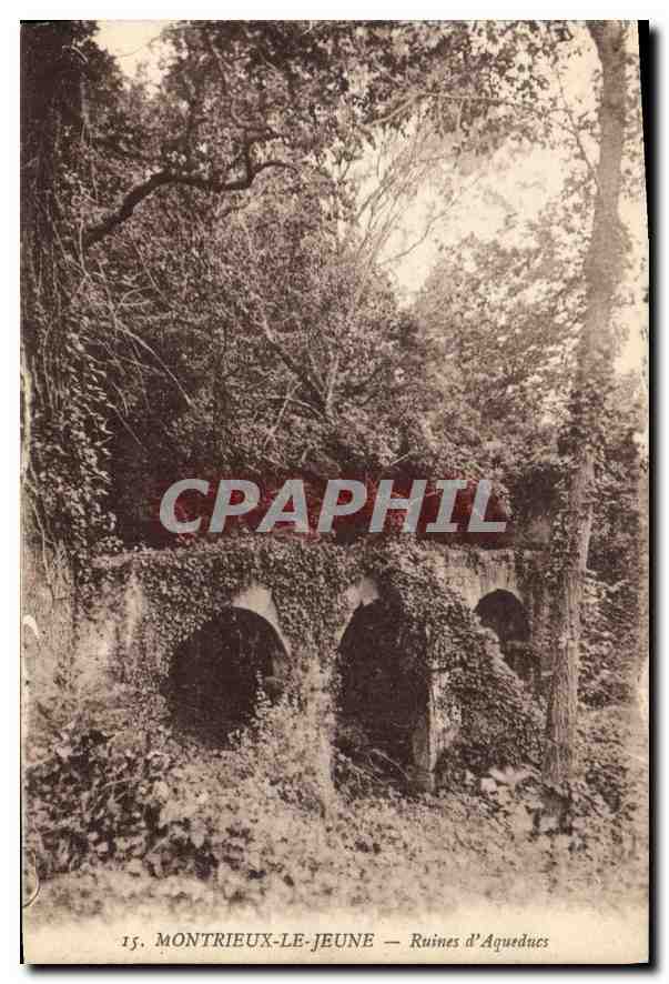 CPA Montrieux Le Jeune Ruines d'Aquedues 