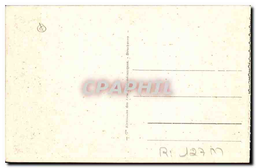 Toulon - Cap Brun - Ste-Marguerite Cliff — Vintage Postcard no. 18, publisher A.P.A. — Back