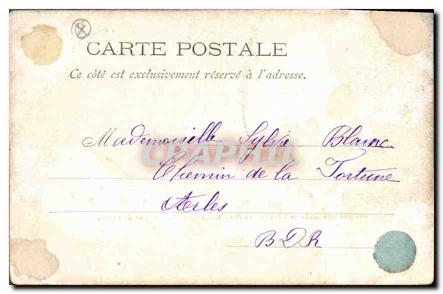 Hotel Magnan — Gesellschaft der Mineralquellen von Pioule, Le Luc (Var) — Ansicht des Hotels — Rückseite