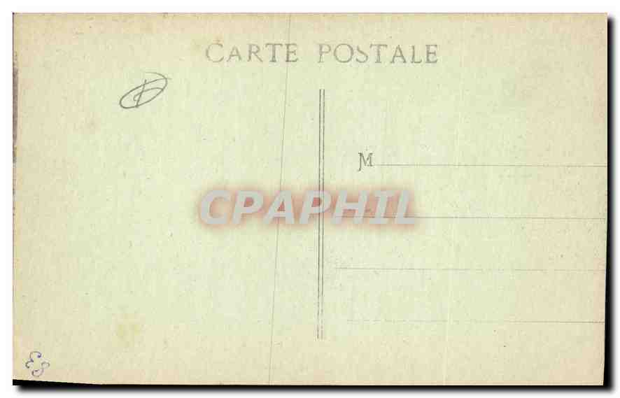 CPA Toulon Quai du port Cronstadt — Verso