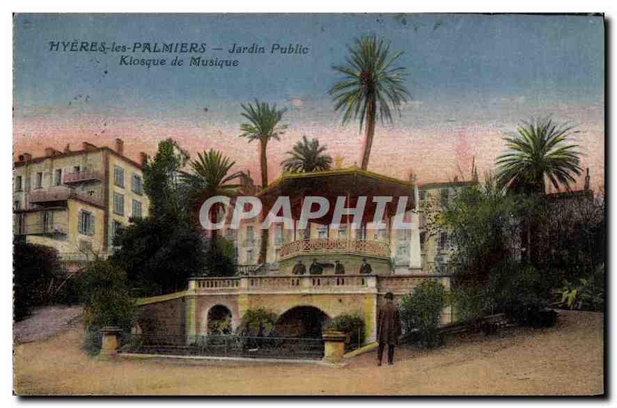 Hyères-les-Palmiers — Jardin Public — Kiosque de Musique