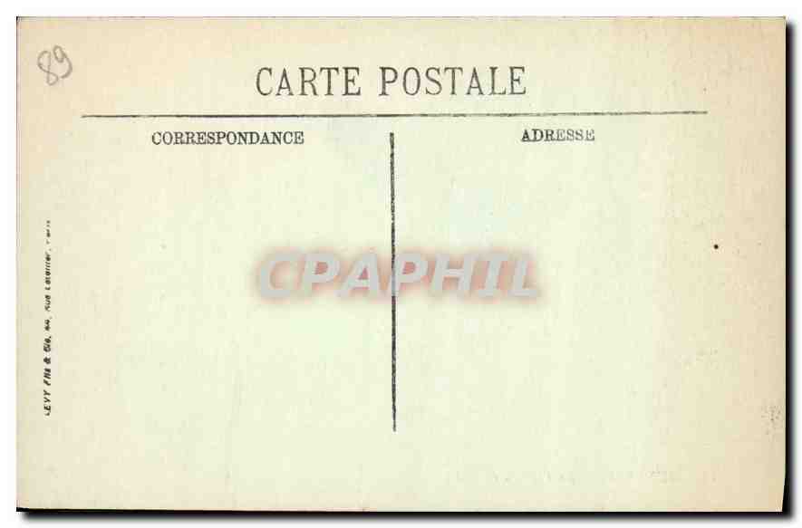 Auxerre — La Préfecture — LL. — Rückseite