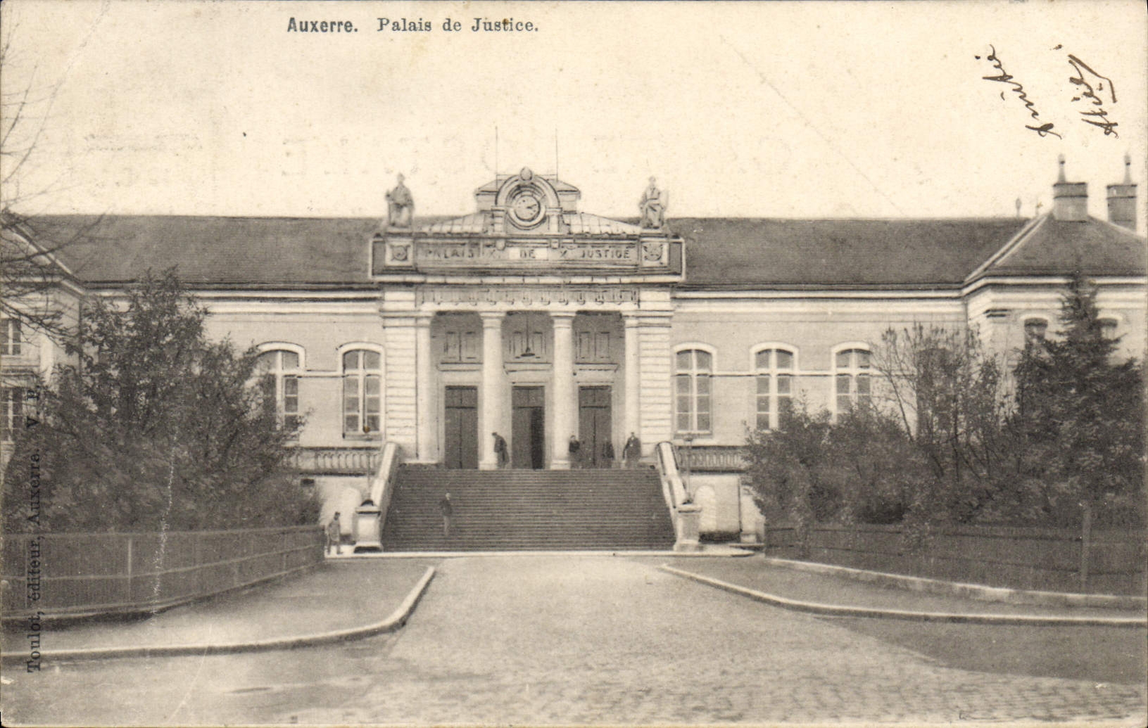 CPA Auxerre Palais de Justice
