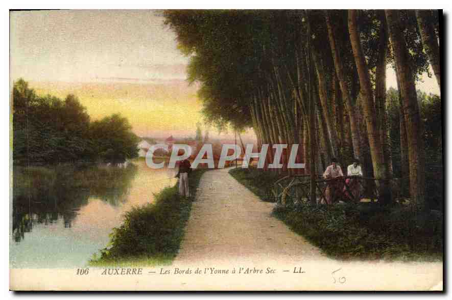 Auxerre — Les Bords de l'Yonne à l'Arbre Sec — LL. n° 106