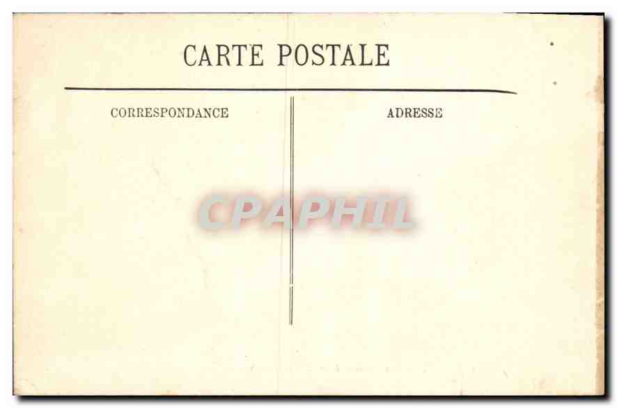 Auxerre — Les Bords de l'Yonne à l'Arbre Sec — LL. n° 106 — Verso