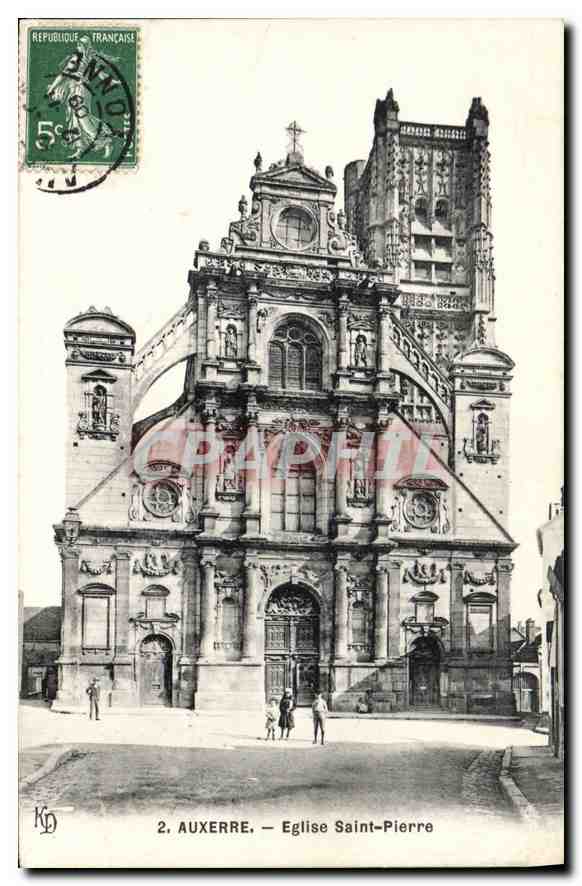 Auxerre — Église Saint-Pierre — éditeur KD, n°2
