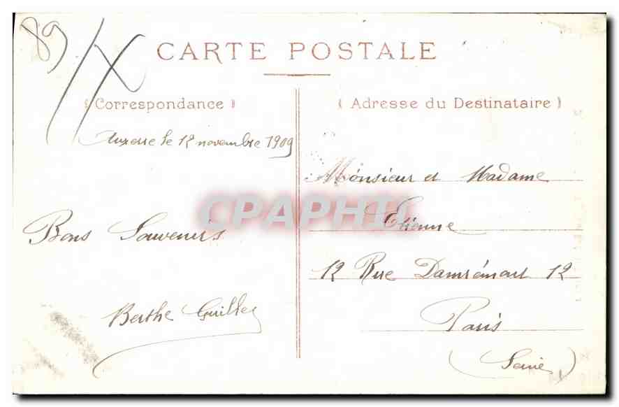 Auxerre — Église Saint-Pierre — éditeur KD, n°2 — Reverso