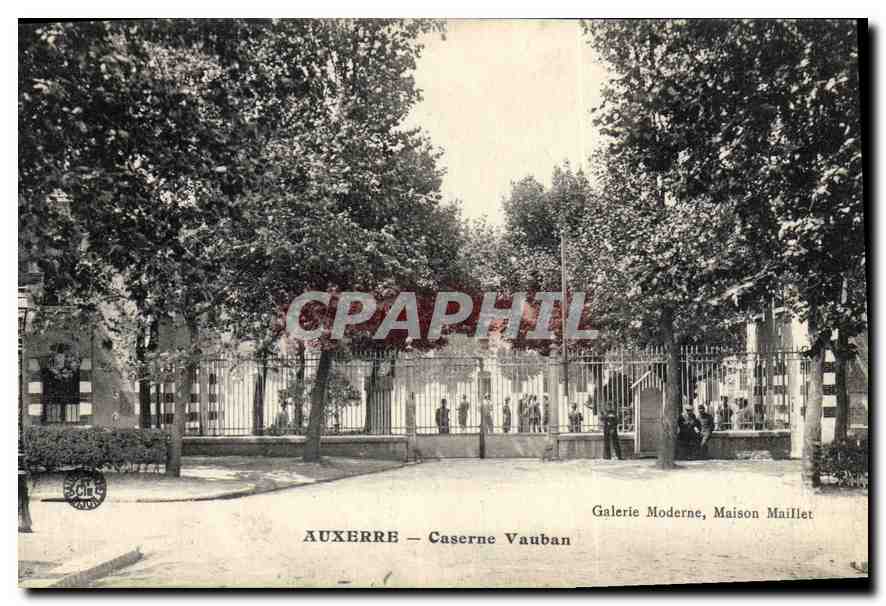Auxerre — Caserne Vauban — Galerie Moderne, Maison Maillet