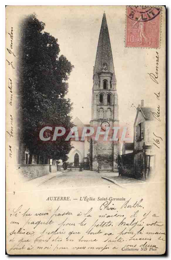 Auxerre — L'Église Saint-Germain — Collections ND Phot