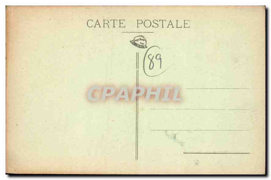 CPA Auxerre le Musee  — Verso