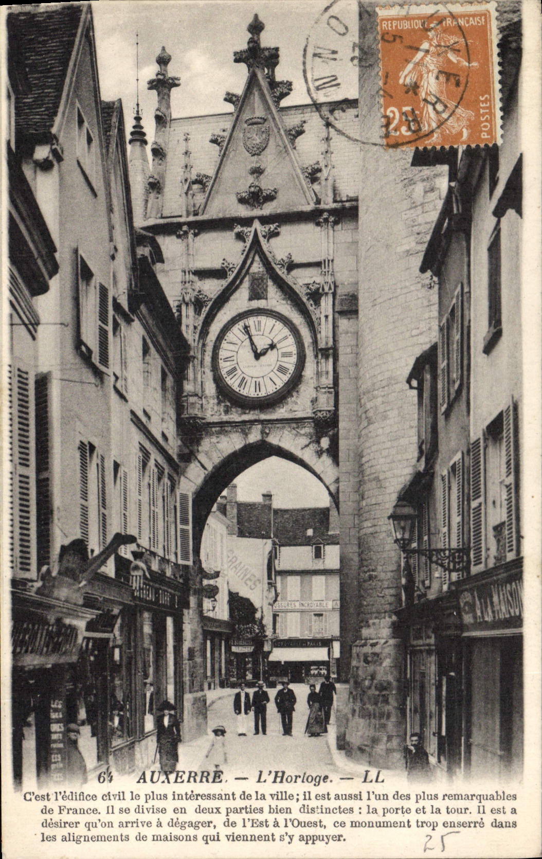 Auxerre — L'Horloge — LL