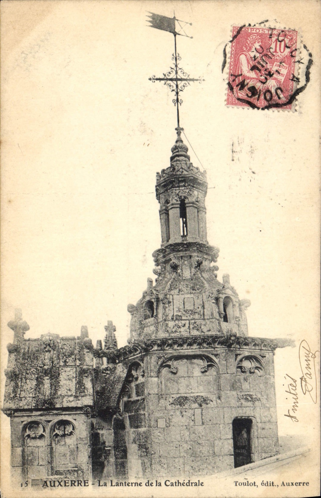 Auxerre - La Lanterne de la Cathédrale — Toulout, édit., Auxerre, n°15