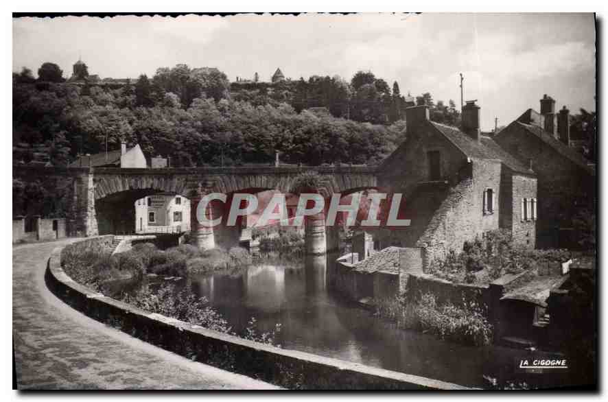 La Cigogne — Vue du Pont de Pierre à Cousin-le-Pont — Édit. « La Cigogne »