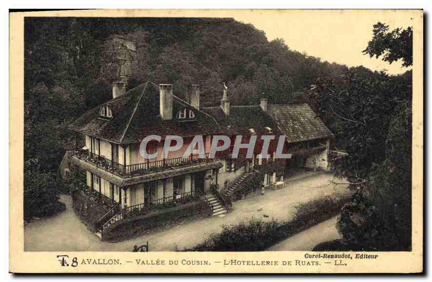 Avallon — Vallée du Cousin — L'Hôtellerie de Ruats — Currol-Renaudot, Editeur