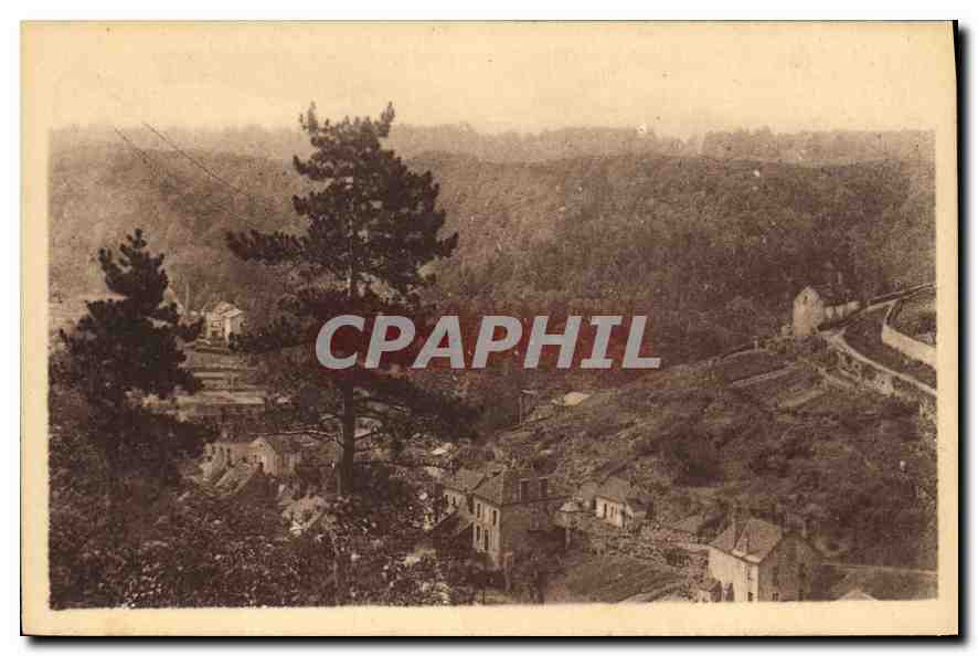 Vue sur la vallée du Cousin — prise des Chaumes — 6 Avallon