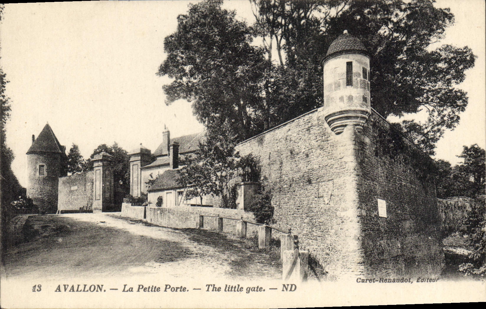 Avallon — La Petite Porte — Curet-Renaudot, Éditeur
