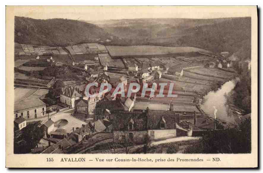 Avalon — Ansicht von Cousin-la-Roche, aus den Promenades — ND.