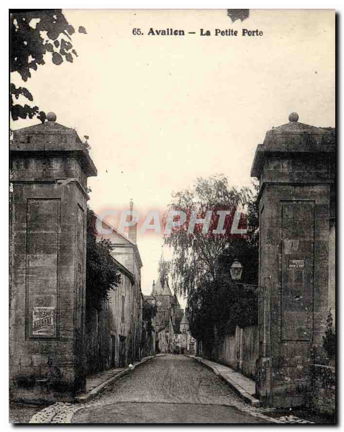 Avallan — La Petite Porte — CPAPHIL n°65