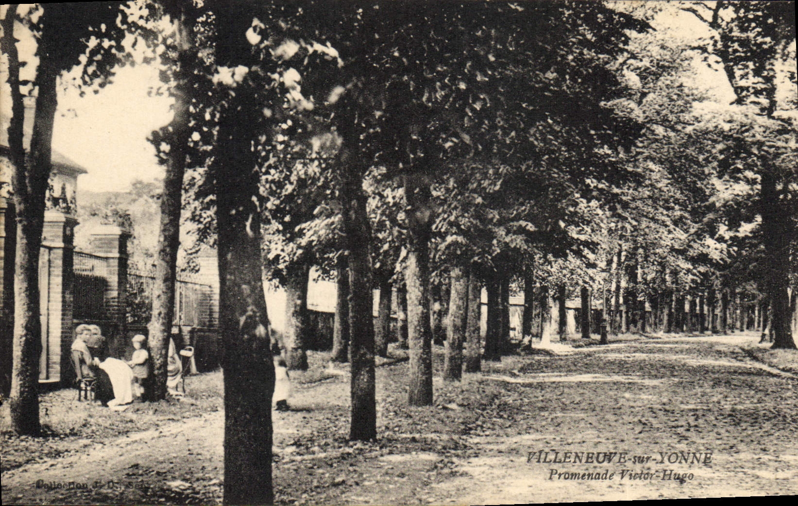 Villeneuve-sur-Yonne — Promenade Victor-Hugo — Collezione D. S.