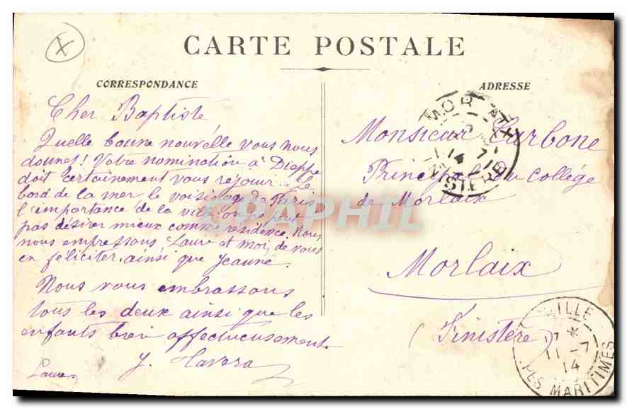CPA Peille Alpes Maritimes Nouvelles routes de la Turbie  — Rückseite