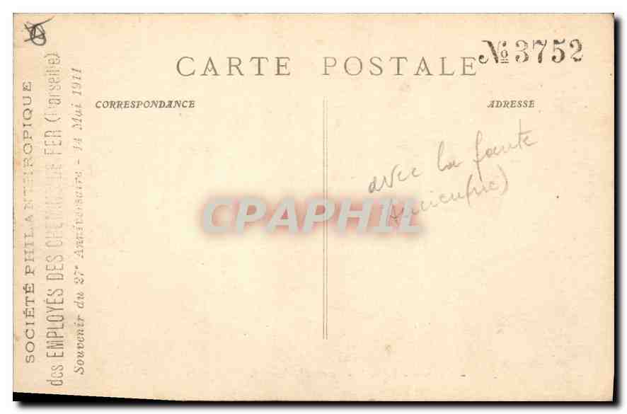CPA Cannes L'Ile St Honorat Ancien Abbaye de Lerins  — Verso