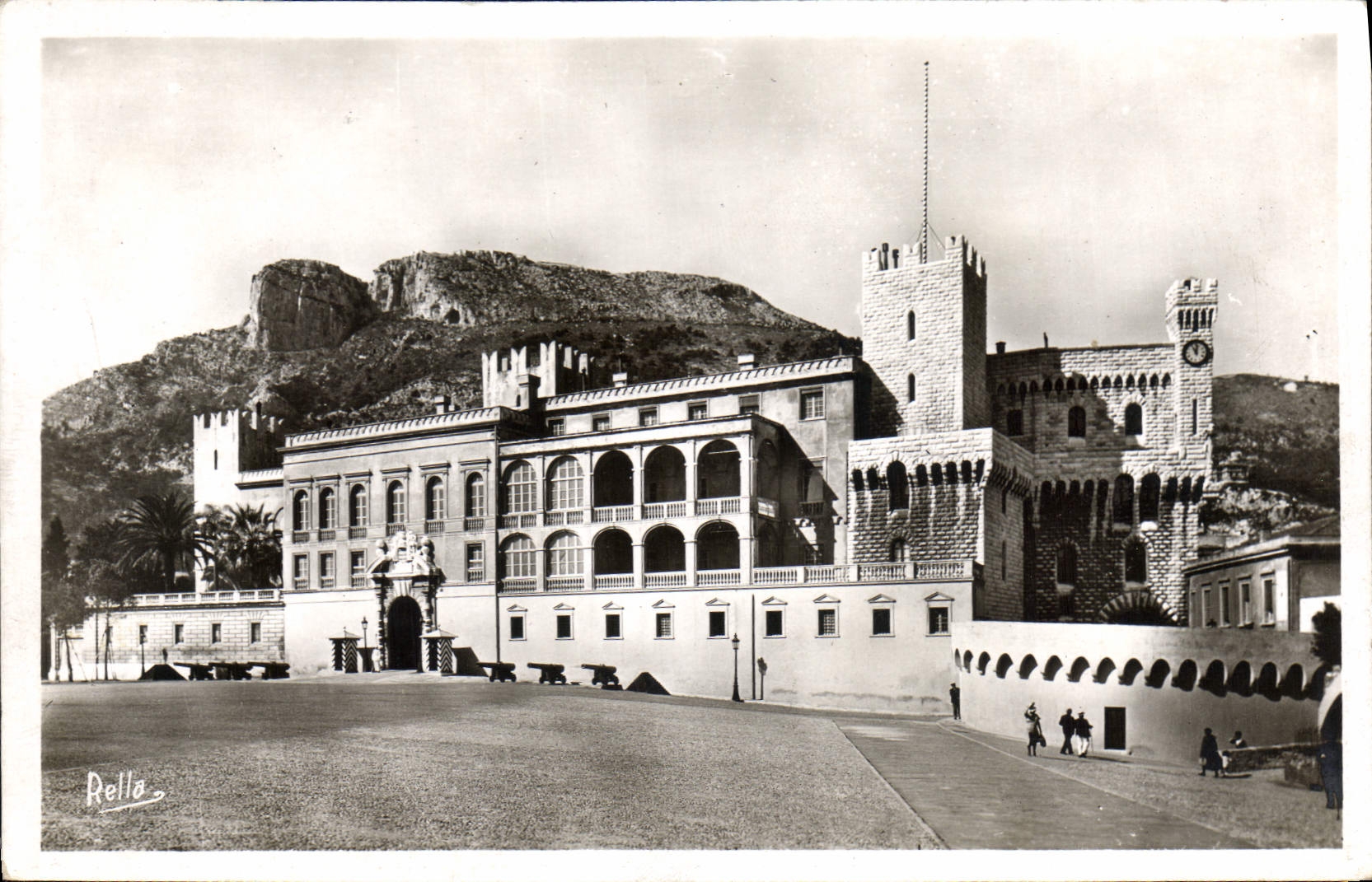 CPA Monaco Le Palais du Prince et la Tete de Chien 