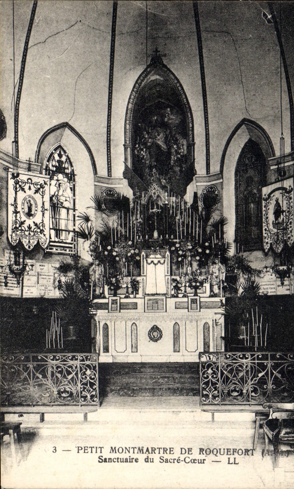 CPA Petit Montmartre de Roquefort Sanctuaire du Sacre Coeur 