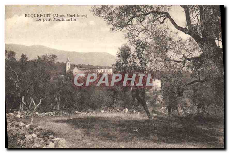 CPA Roquefort Alpes Maritimes Le Petit Montmartre 