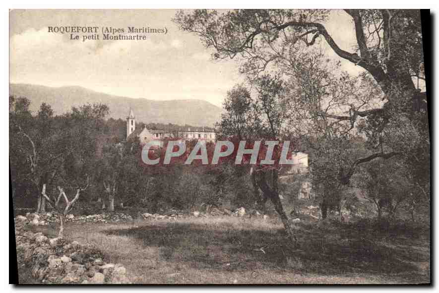 CPA Roquefort Alpes Maritimes Le Petit Montmartre 