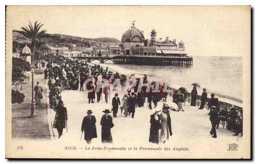 Nice — La Jetée-Promenade et la Promenade des Anglais — NDH