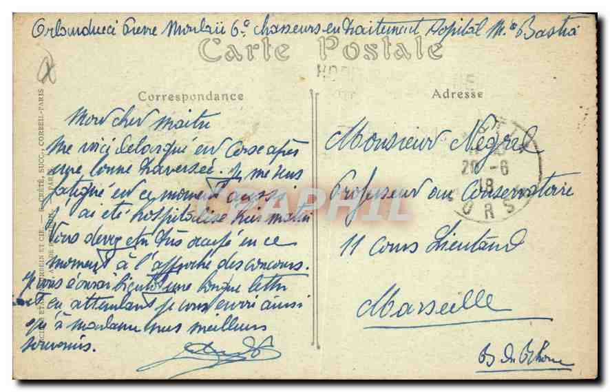 Nice — La Jetée-Promenade et la Promenade des Anglais — NDH — Verso
