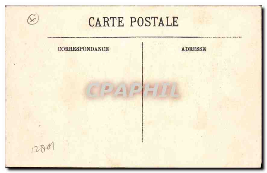 CPA Nice Le Casino Municipal  — Rückseite