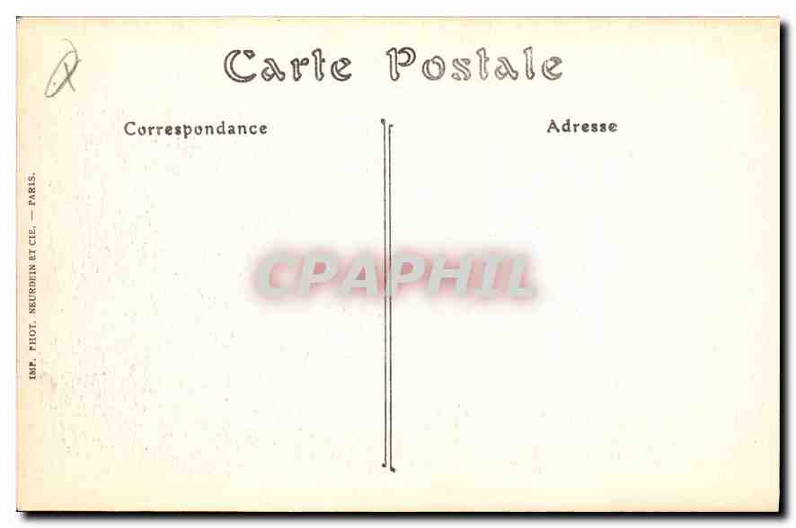 CPA Monte Carlo Le Casino et l'Hotel de Paris  — Rückseite
